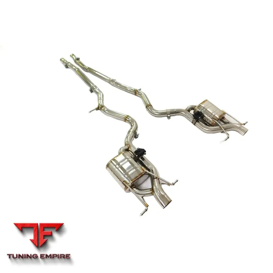 MERCEDES BENZ S-CLASS S560 W222 4.0T STAINLESS STEEL CATBACK RAZOR EXHAUST WITH MUFFLER VALVE