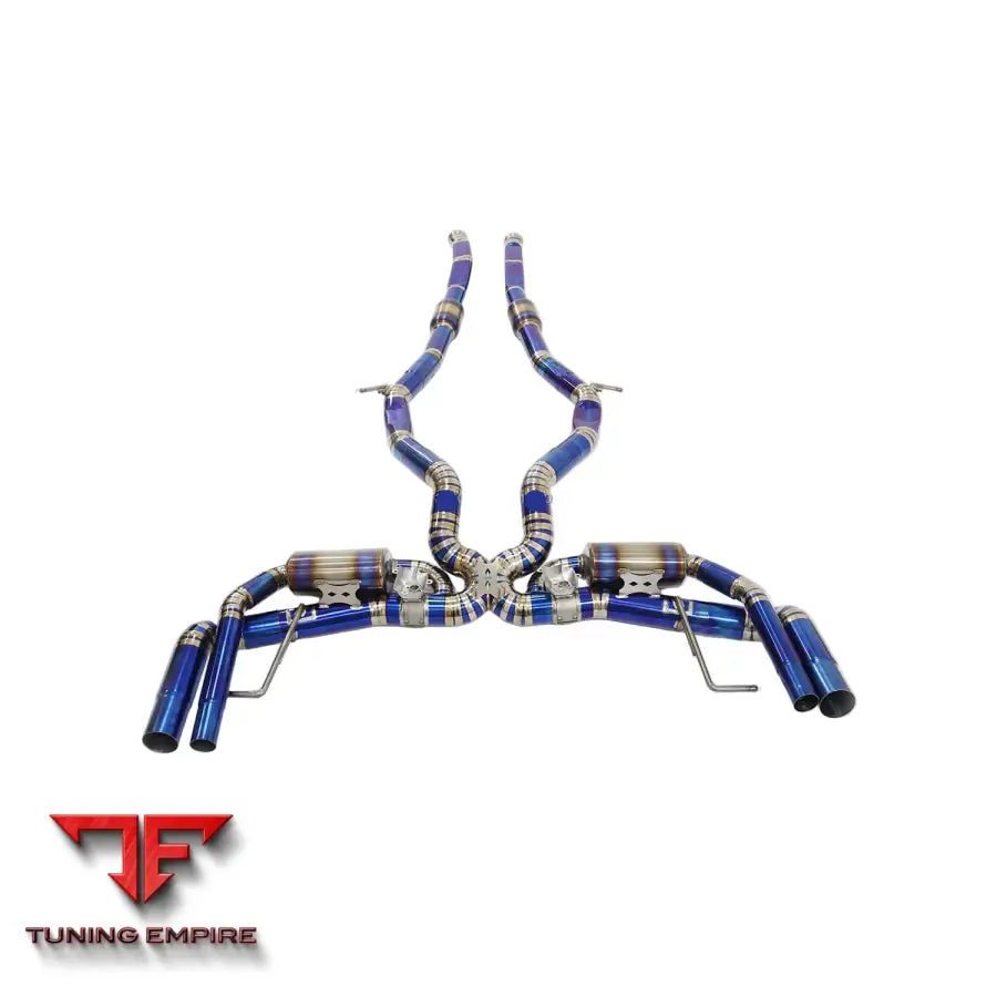 MERCEDES BENZ S-CLASS S63 AMG C217 COUPE 5.5T TITANIUM CATBACK RAZOR EXHAUST WITH MUFFLER VALVE