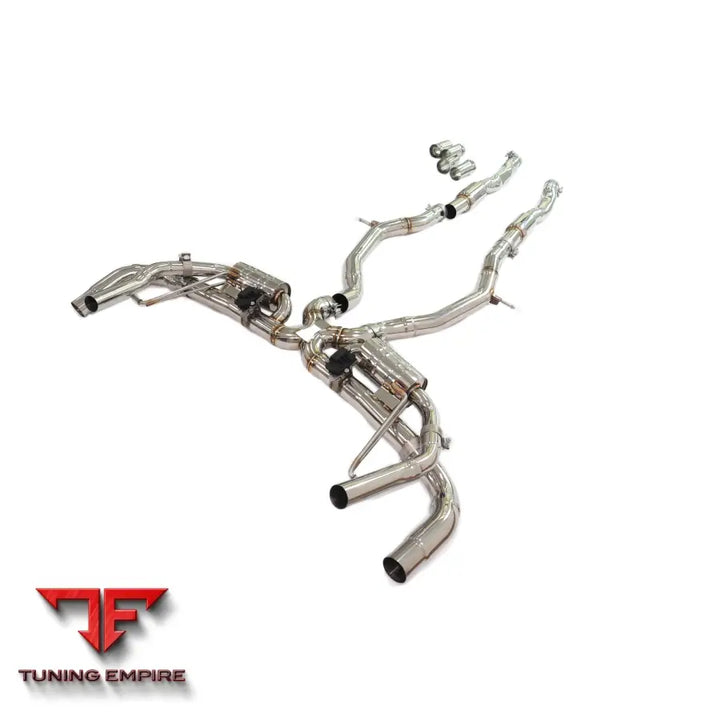 MERCEDES BENZ S-CLASS S63 COUPE C217 4.0T STAINLESS STEEL CATBACK RAZOR EXHAUST WITH MUFFLER VALVE