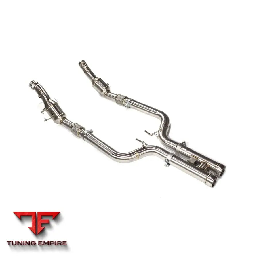 MERCEDES BENZ S-CLASS S63 W222 5.5T STAINLESS STEEL RAZOR EXHAUST DOWNPIPE