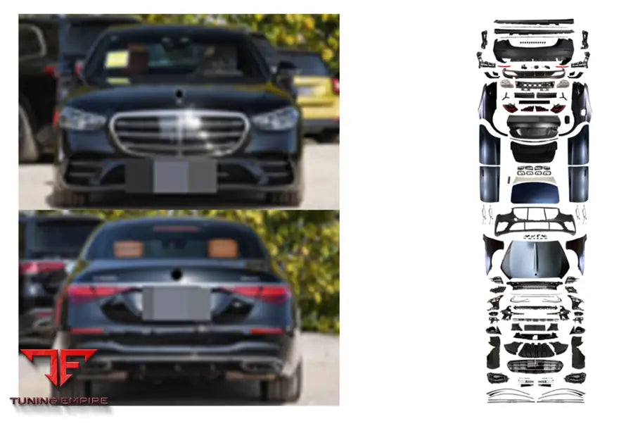MERCEDES BENZ S-CLASS W221 (2006-2013) TO W223 S450 (2024) 1:1 STYLE BODY KIT