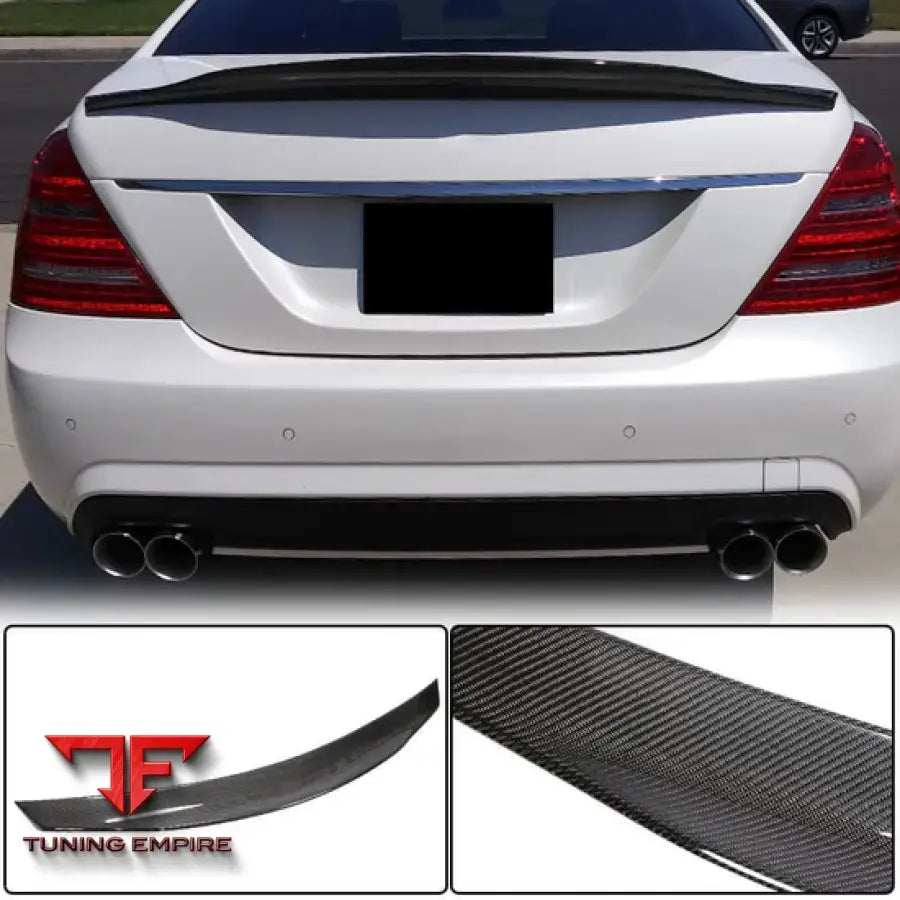 MERCEDES BENZ S CLASS W221 CARBON FIBER PARTS