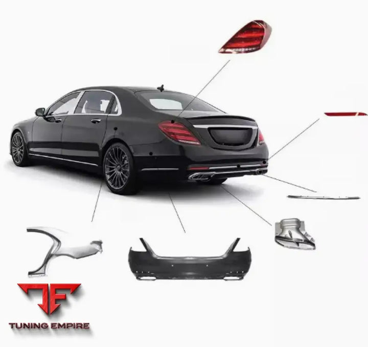 MERCEDES BENZ S CLASS W221 S350/S500/S600 UPGRADE W222 BODY KIT