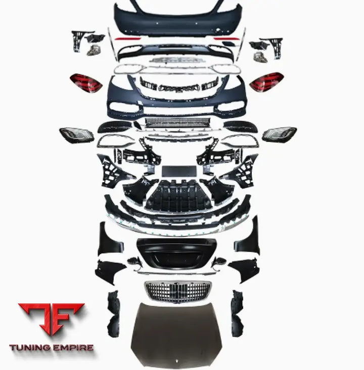 MERCEDES BENZ S CLASS W221 UPGRADE TO W222 MAYBACH BODY KIT