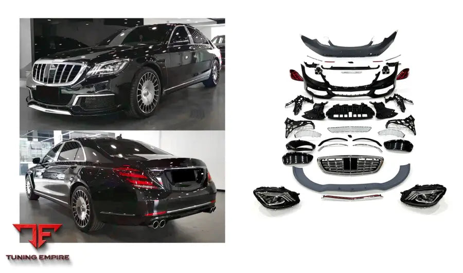 MERCEDES BENZ S-CLASS W222 B900 OLD TO NEW B900 BODY KIT
