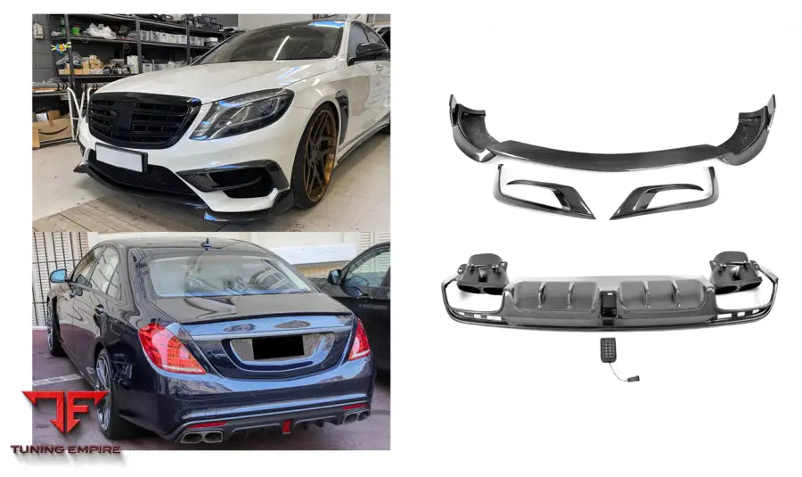 MERCEDES BENZ S-CLASS W222 GENUINE S63 S65 B700 STYLE BODY KIT