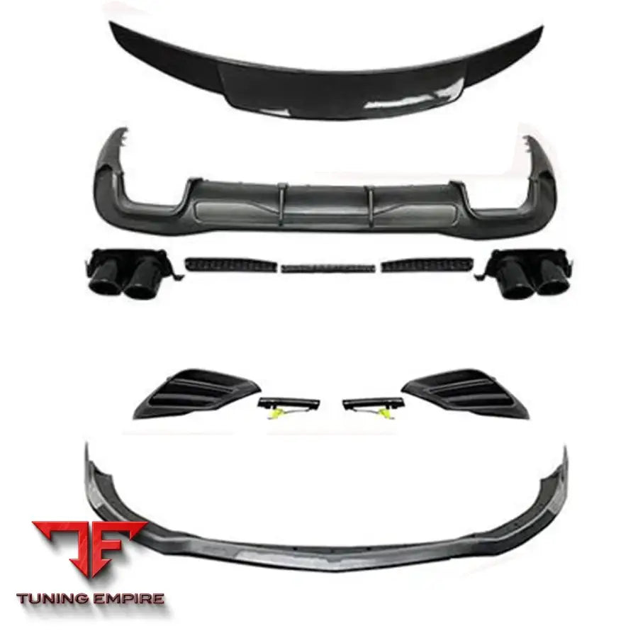 MERCEDES BENZ S-Class W223 2021 + FRONT LIP SPOILER REAR DIFFUSER EXHAUST TIPS BODY KIT
