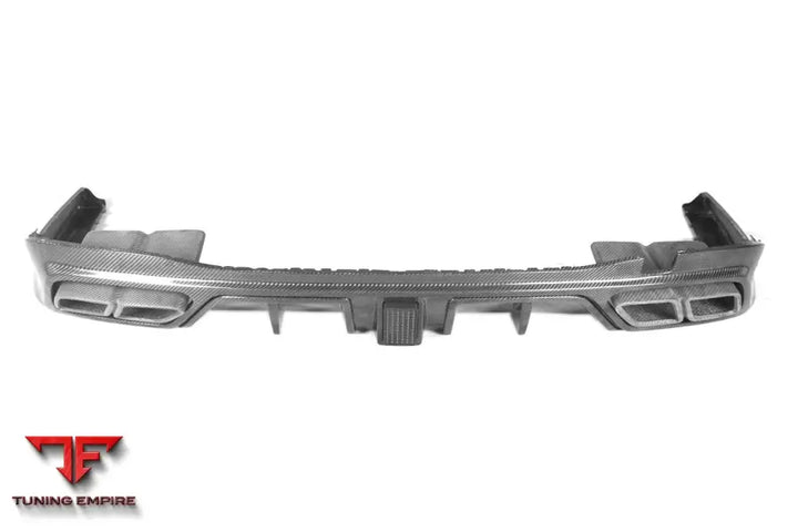 MERCEDES-BENZ S CLASS W223 4MATIC SEDAN MSY STYLE REAR LIP WITH LED LIGHT AND EXHAUST TIPS BSD