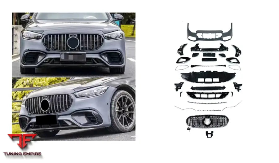 MERCEDES BENZ S-CLASS W223 BODY KIT FRONT BUMPER ASSEMBLY 2023Y
