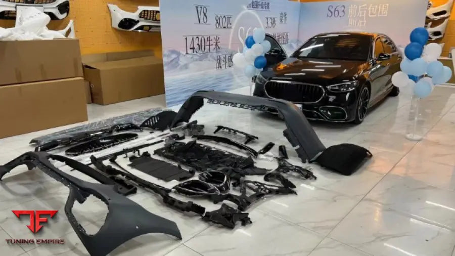 MERCEDES BENZ S-CLASS W223 to S63 AMG E PERFORMANCE CONVERSION BODY KIT