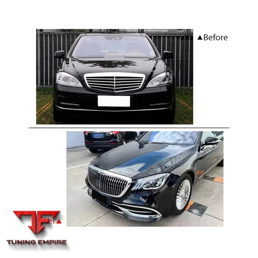MERCEDES-BENZ S(W221) UPGRADE TO W222 BODY KIT 2008-2013Y