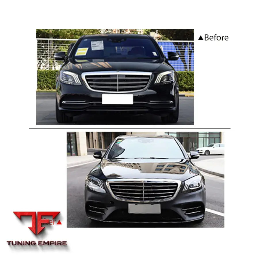 MERCEDES-BENZ S(W222) UPGRADE TO S450 BODY KIT 2018-2020Y