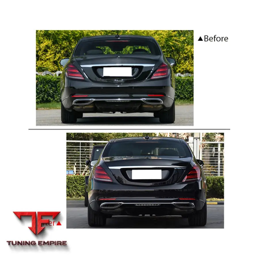 MERCEDES-BENZ S(W222) UPGRADE TO S450 BODY KIT 2018-2020Y