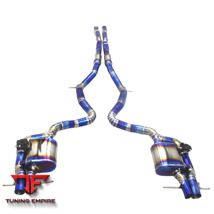 MERCEDES-BENZ S500 S550 W222 4.7T 5.5T CATBACK TITANIUM EXHAUST SYSTEM 2014-2019