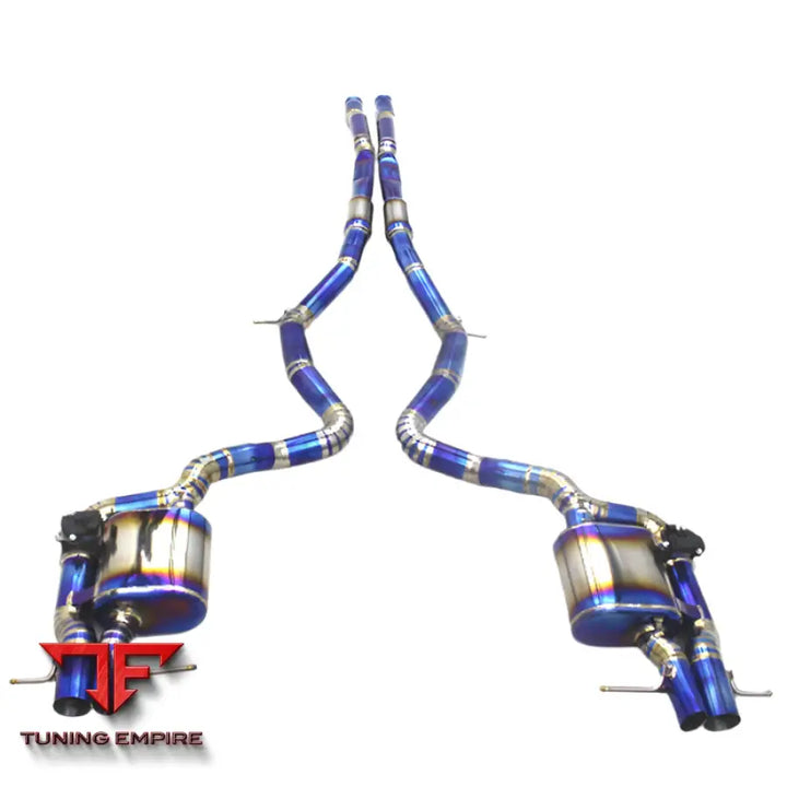 MERCEDES-BENZ S500 S550 W222 4.7T 5.5T CATBACK TITANIUM EXHAUST SYSTEM 2014-2019