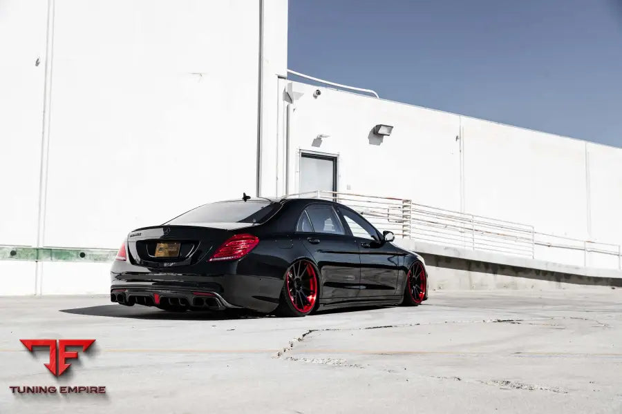 MERCEDES BENZ S550 FORGED WHEELS AND EXHAUST SYSTEM