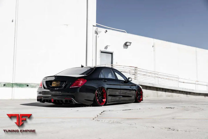 MERCEDES BENZ S550 FORGED WHEELS AND EXHAUST SYSTEM