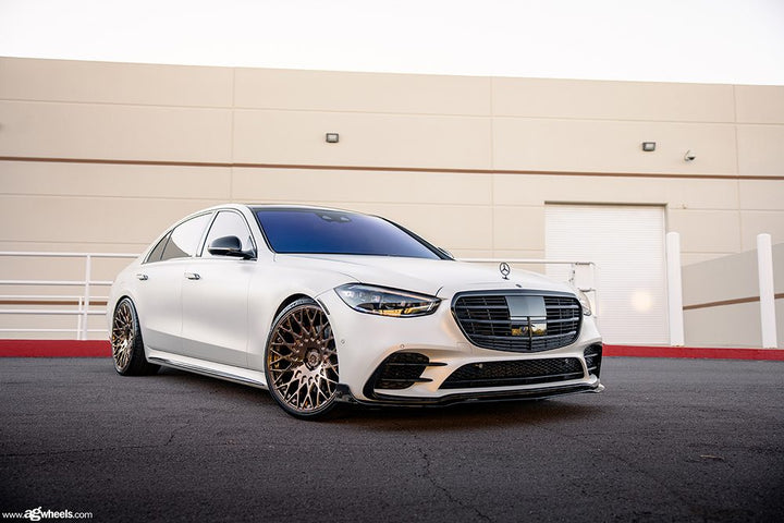 MERCEDES-BENZ S580 on custom forged wheels