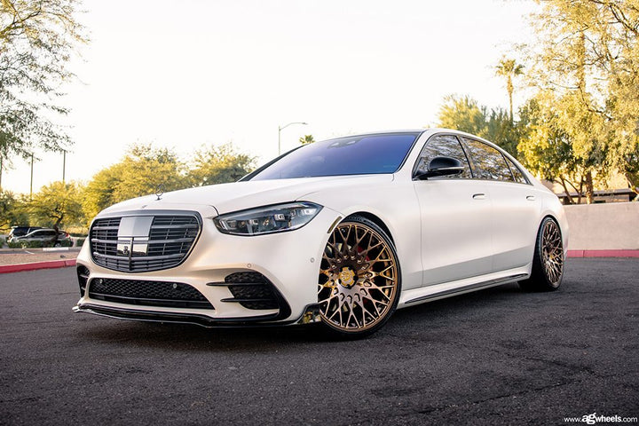 MERCEDES-BENZ S580 on custom forged wheels