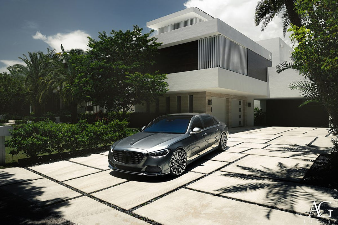 Mercedes-Benz S580 Maybach on custom forged wheels
