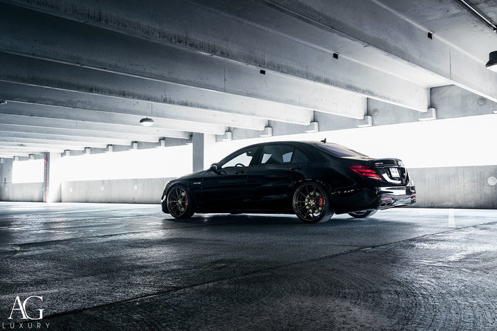 Mercedes-Benz S63 AMG on custom forged wheels