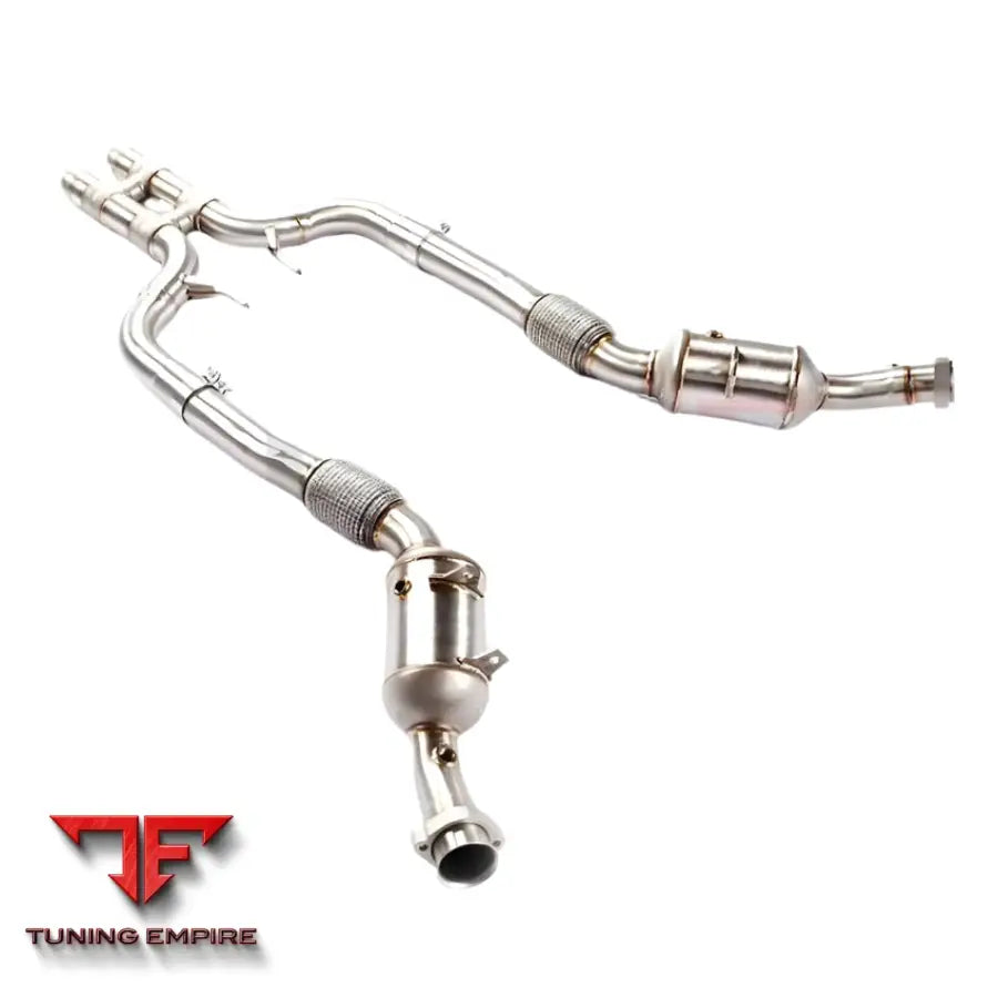 MERCEDES BENZ S63 CS63 DOWNPIPE CATALYST TEST PIPE EXHAUST SYSTEM