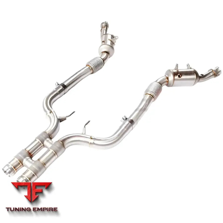 MERCEDES BENZ S63 CS63 DOWNPIPE CATALYST TEST PIPE EXHAUST SYSTEM