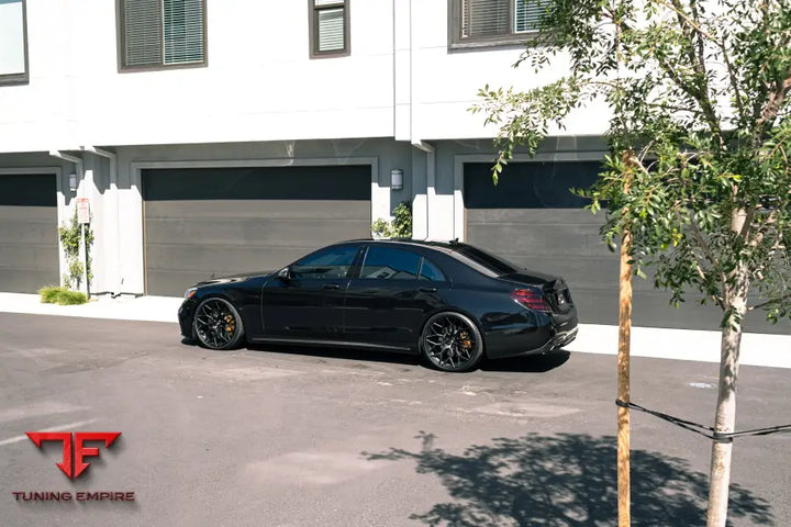 MERCEDES BENZ S63 AMG FORGED WHEELS AND EXHAUST SYSTEM