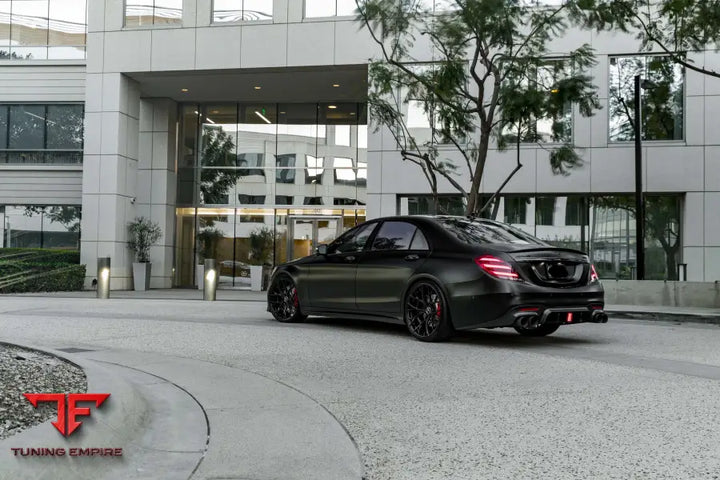 MERCEDES BENZ S63 AMG FORGED WHEELS AND EXHAUST SYSTEM