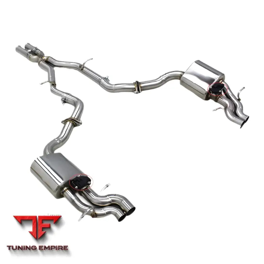 MERCEDES-BENZ S63 AMG W222 5.5T CATBACK FOUR DOORS EXHAUST SYSTEM 2014-2020