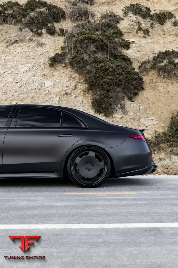 MERCEDES BENZ S63 FORGED WHEELS AND EXHAUST SYSTEM
