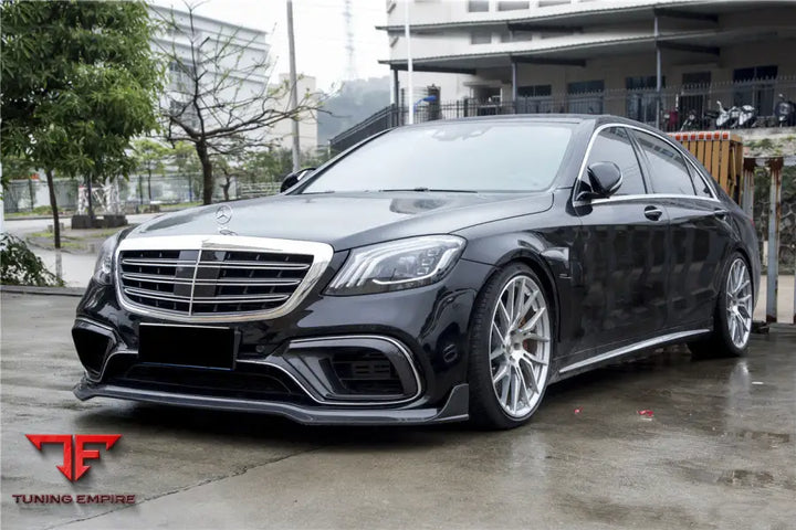 MERCEDES-BENZ S63 W222 SEDAN BRS STYLE FRONT LIP BSD