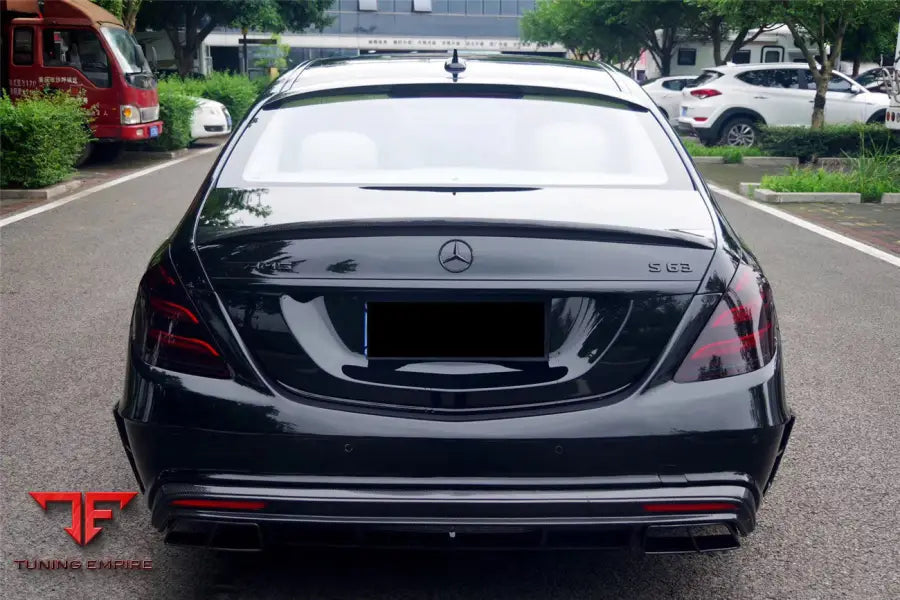 MERCEDES-BENZ S63 W222 SEDAN MSY STYLE REAR BUMPER VENTS BSD