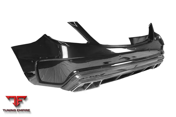 MERCEDES-BENZ S63 W222 SEDAN MSY STYLE REAR BUMPER WITH EXHAUST TIPS BSD