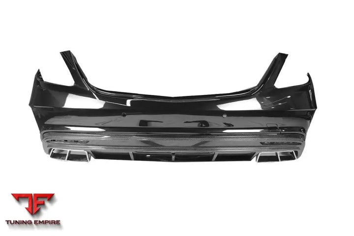 MERCEDES-BENZ S63 W222 SEDAN MSY STYLE REAR BUMPER WITH EXHAUST TIPS BSD