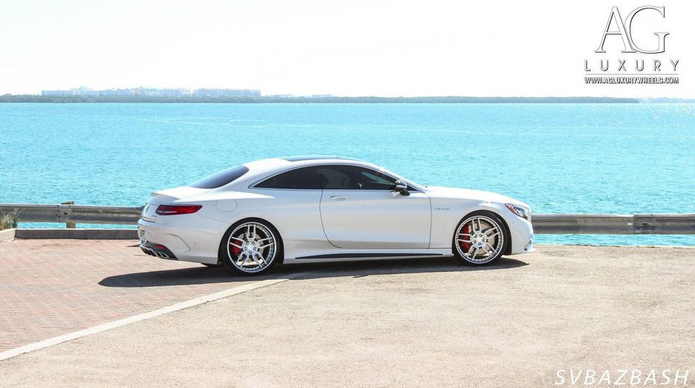 Mercedes-Benz S65 AMG Coupe on custom forged wheels