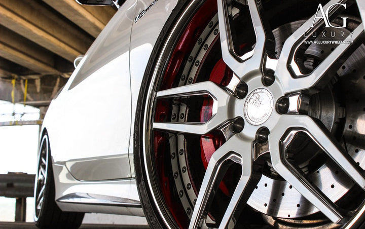 Mercedes-Benz S65 AMG Coupe on custom forged wheels