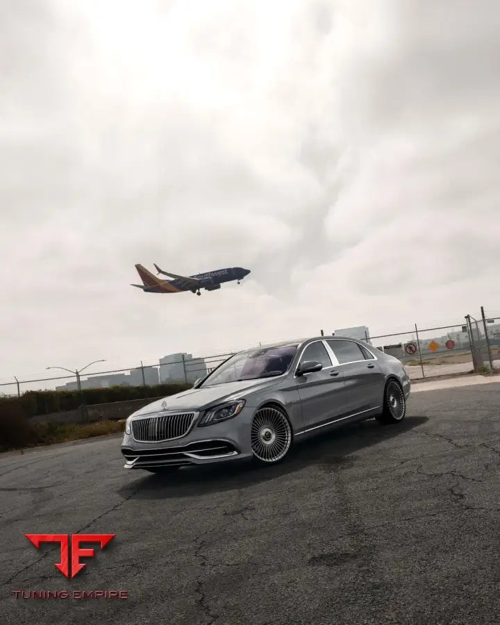 MERCEDES BENZ S650 FORGED WHEELS AND EXHAUST SYSTEM