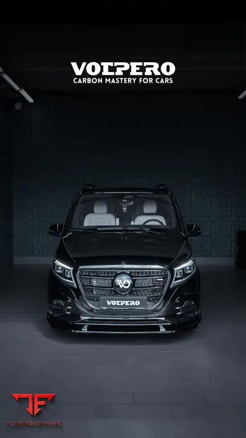 Mercedes-Benz V-Class carbon body kit, front view