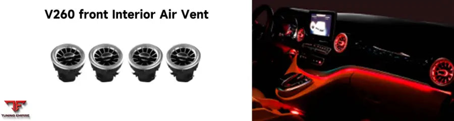 MERCEDES BENZ V-CLASS V260 FRONT INTERIOR AIR VENTS