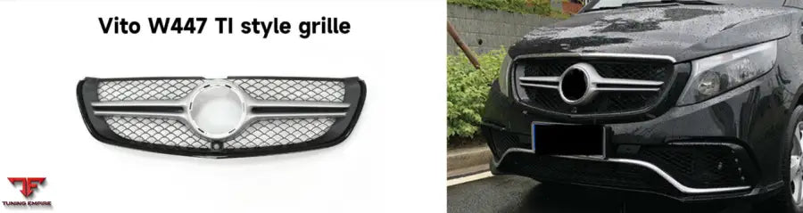 MERCEDES BENZ V CLASS VITO W447 TI STYLE GRILLE 2014-2020Y