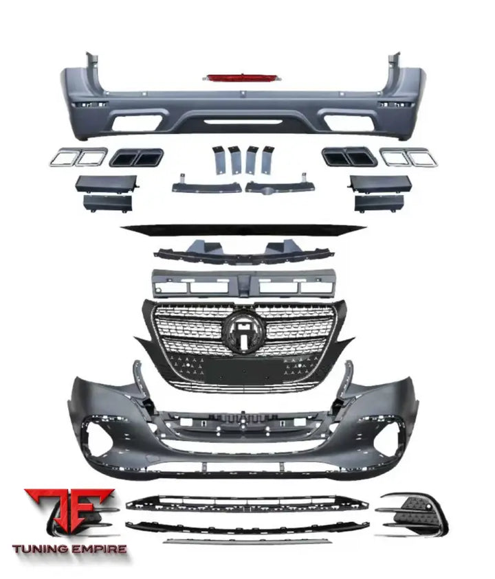 MERCEDES BENZ V CLASS W447 2016-2023 TO 2024 OLD TO NEW BODY KIT II