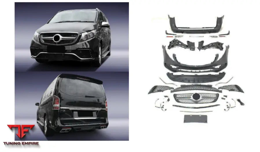 MERCEDES BENZ V CLASS W447 EUROCAR STYLE BODY KIT 2016-2024Y