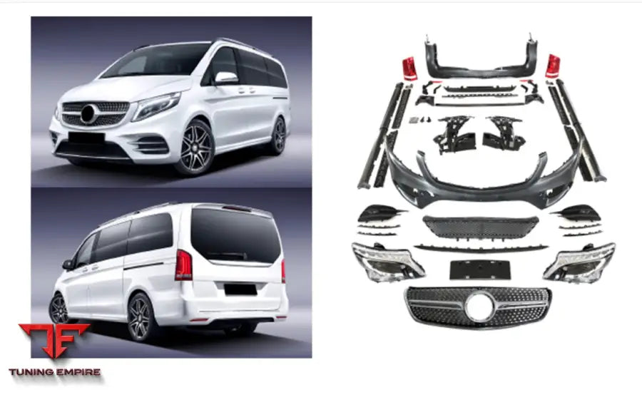 MERCEDES BENZ V CLASS W447 TI STYLE BODY KIT 2016-2024Y