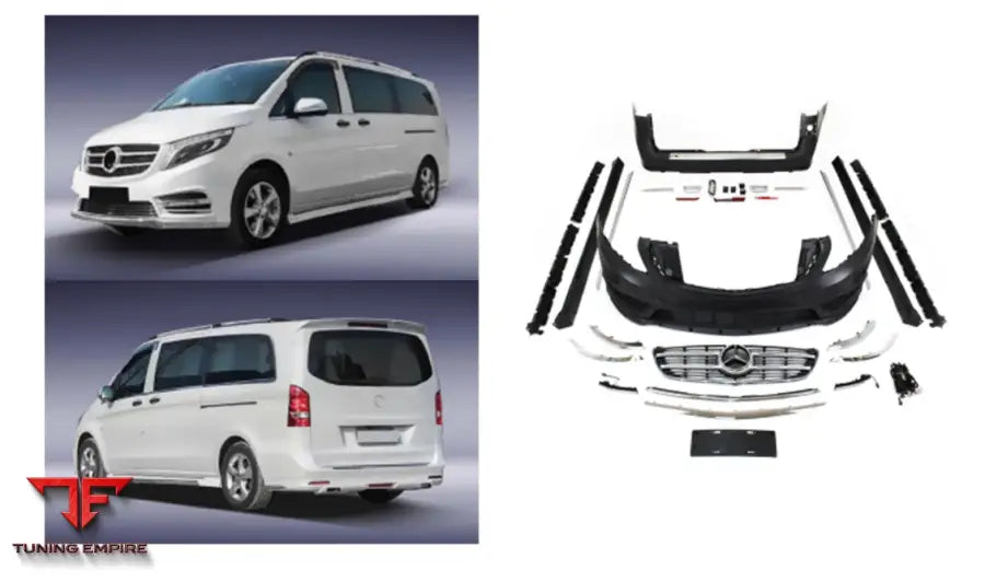 MERCEDES BENZ V CLASS W447 UP STYLE BODY KIT 2016-2024Y