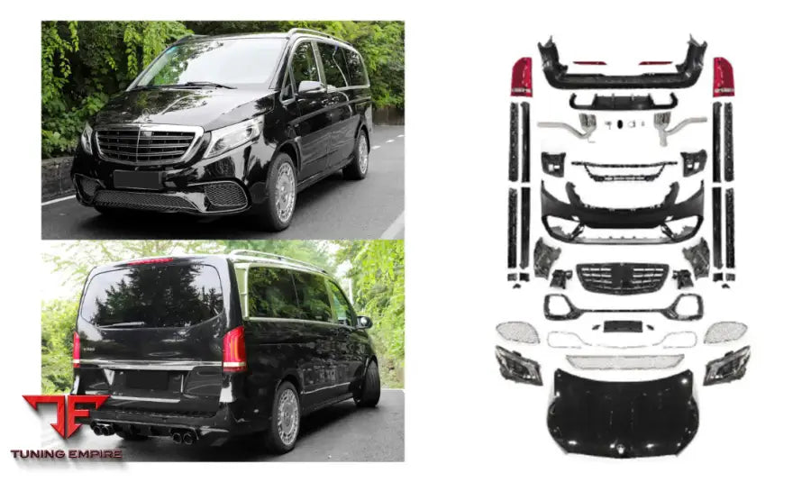 MERCEDES BENZ V CLASS W447 V800 STYLE BODY KIT 2016-2024Y