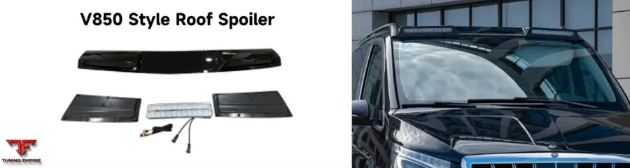 MERCEDES BENZ V CLASS W447 V850 STYLE ROOF SPOILER