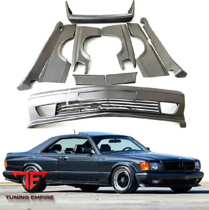 MERCEDES BENZ W126 / C126 SEC COUPE BODY KIT
