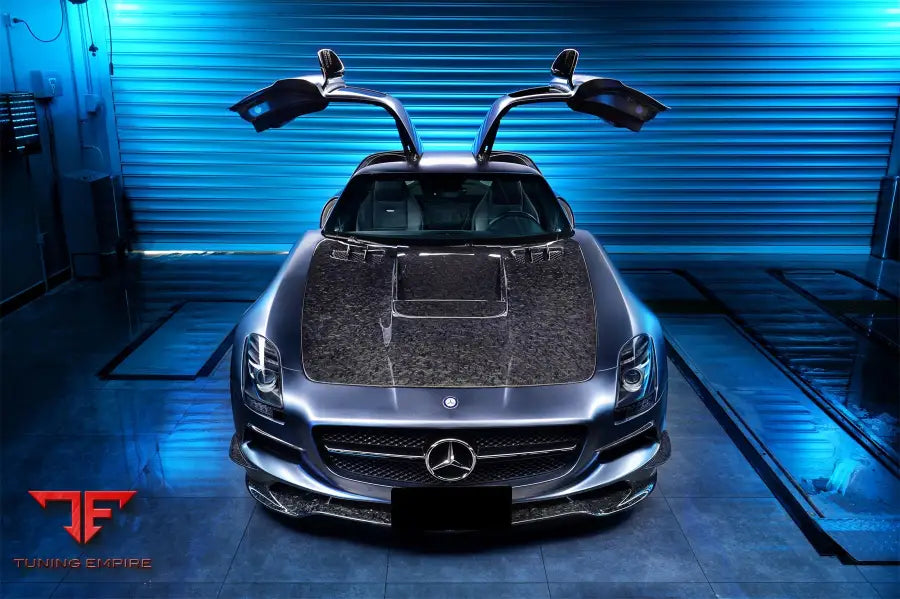 MERCEDES BENZ W197 SLS AMG BKSS STYLE CARBON FIBER HOOD BSD