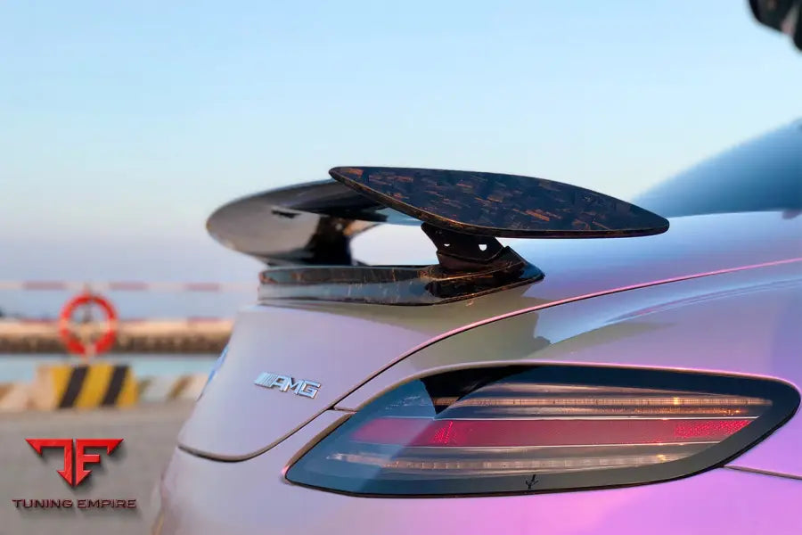 MERCEDES BENZ W197 SLS AMG BKSS STYLE CARBON FIBER TRUNK SPOILER BSD